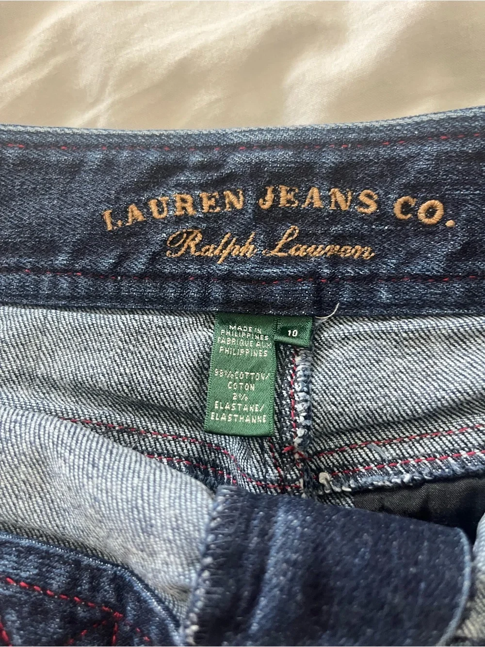 Ralph Lauren Denim Mini Skirt